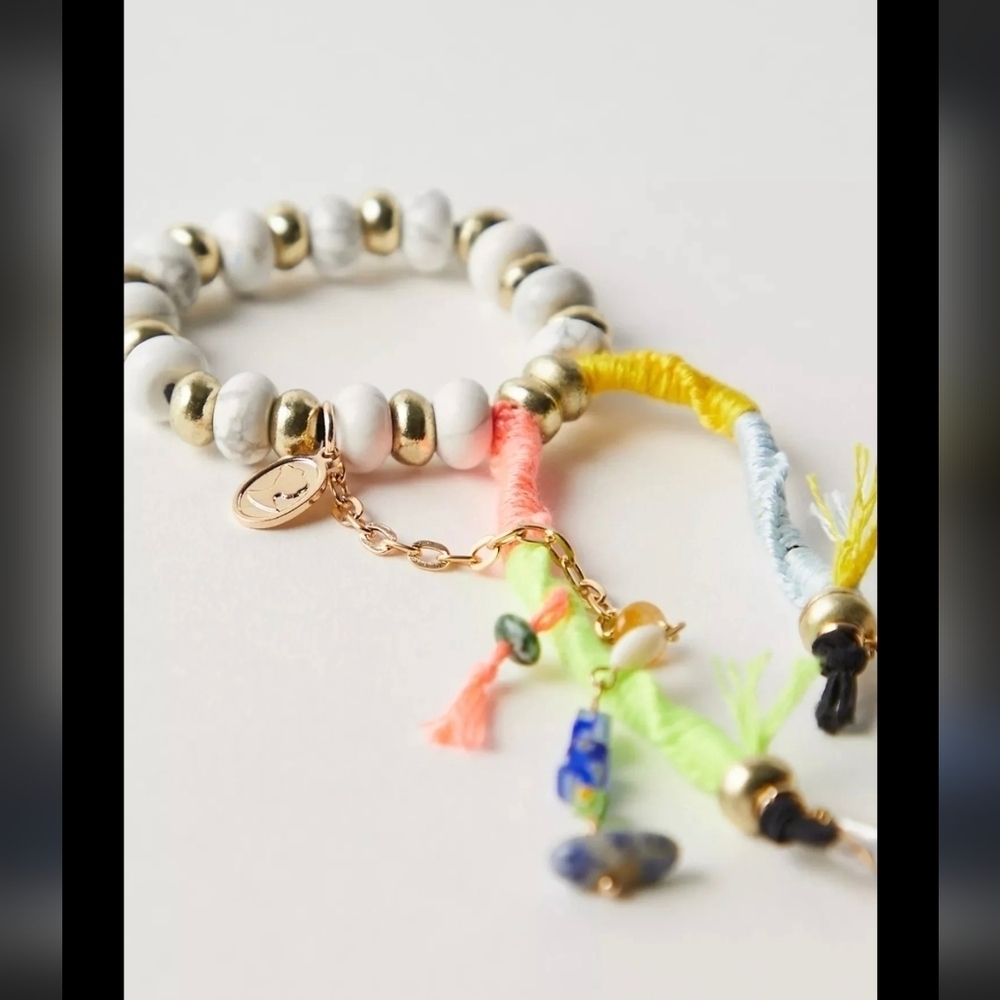 Ariana Ost ( Sold at Anthropologie), Dripping In Sun Hair Tie, Ivory, NWT!!! - Picture 3 of 10